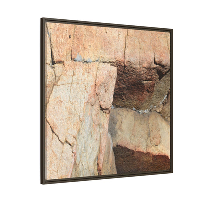 Fractured Stone - Unique Stretched Canvas Wall Art - Art By Earth