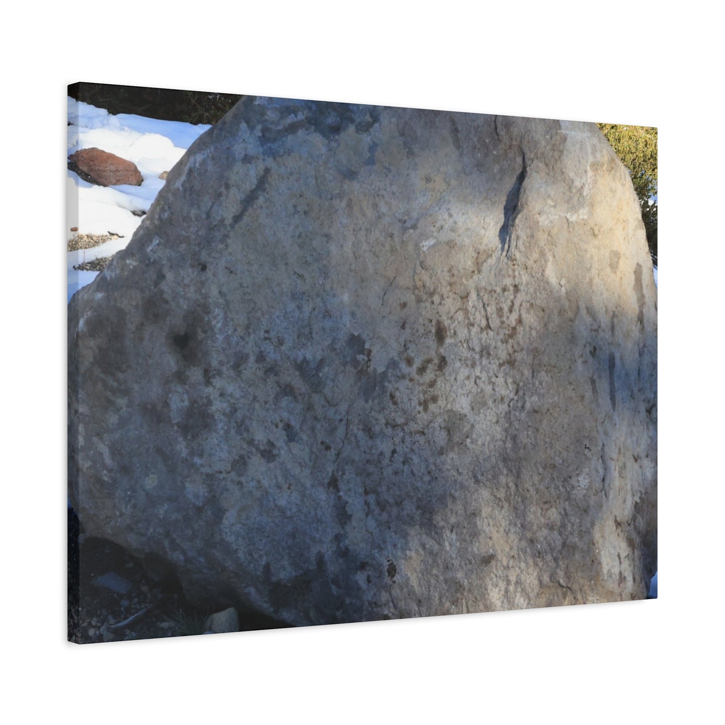 Stone of Silence - Unique Frameless Canvas Wall Art