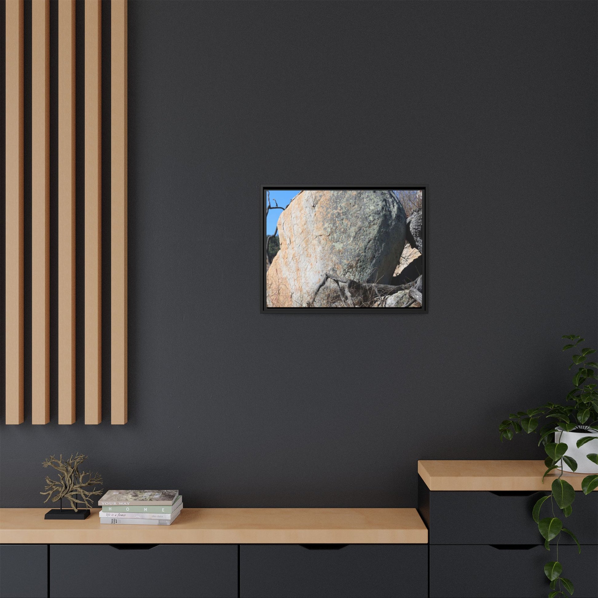 Stony Sentinel - Unique Stretched Canvas Wall Art - Art By Earth