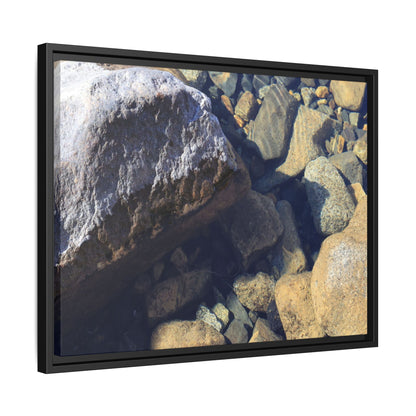 Stone Sanctuary - Unique Stretched Canvas Wall Art