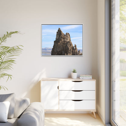 Tufa Towers of Silence - Unique Stretched Canvas Wall Art