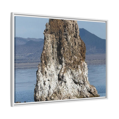 Tufa Tower Reflection - Unique Stretched Canvas Wall Art