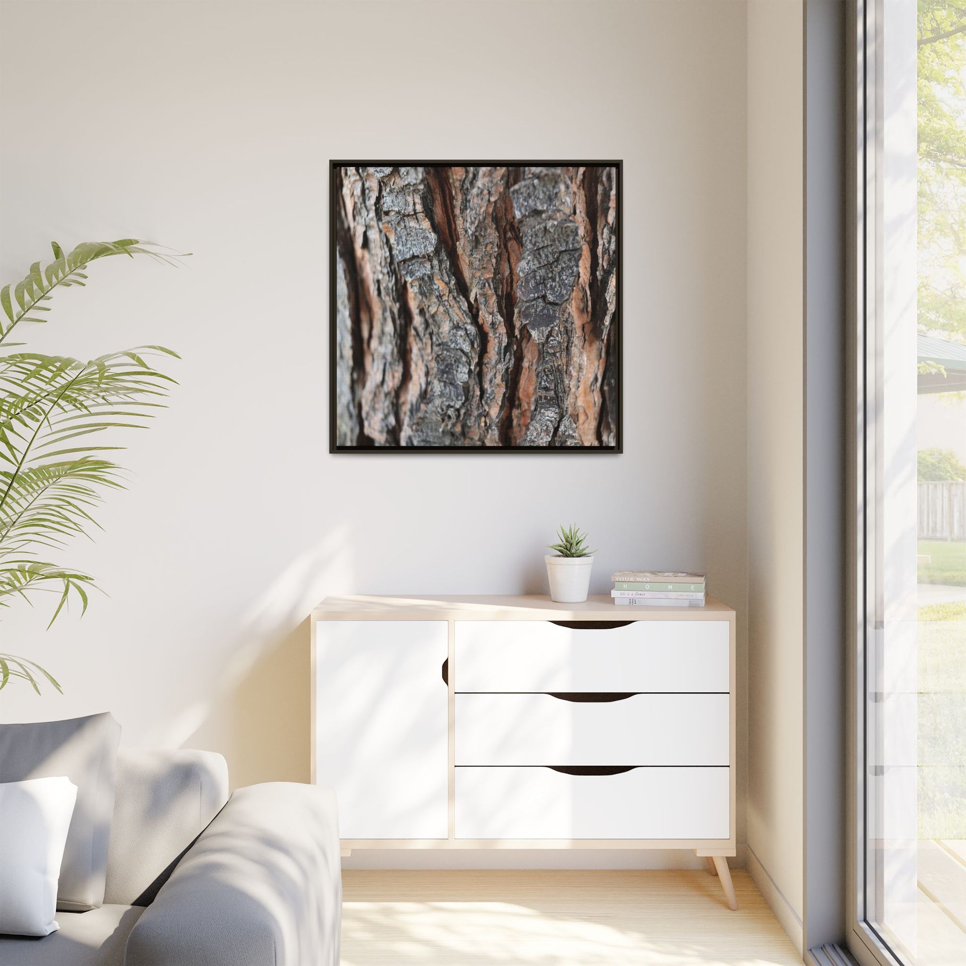 Fractured Nature - Unique Stretched Canvas Wall Art - Art By Earth