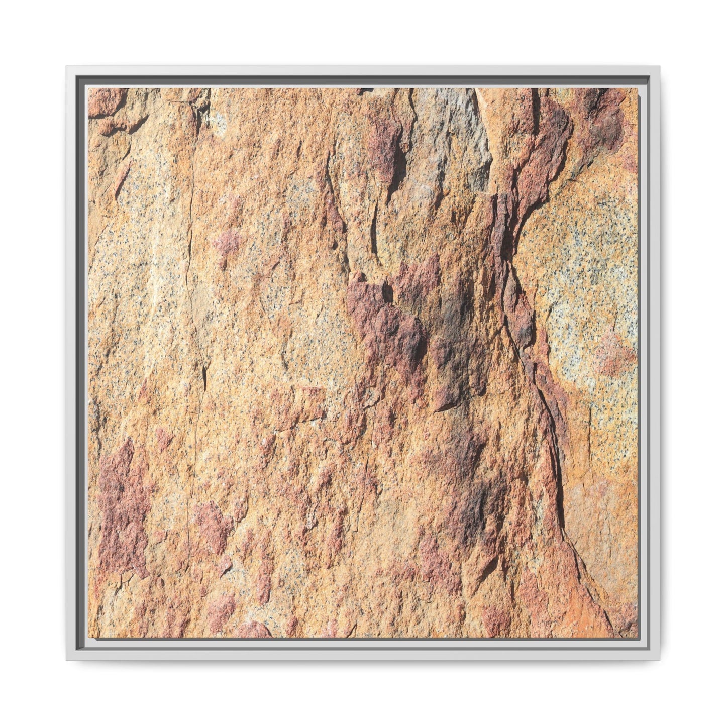 Fractal Stone - Unique Stretched Canvas Wall Art - Art By Earth