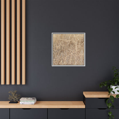 Golden Stalks - Unique Stretched Canvas Wall Art - Art By Earth