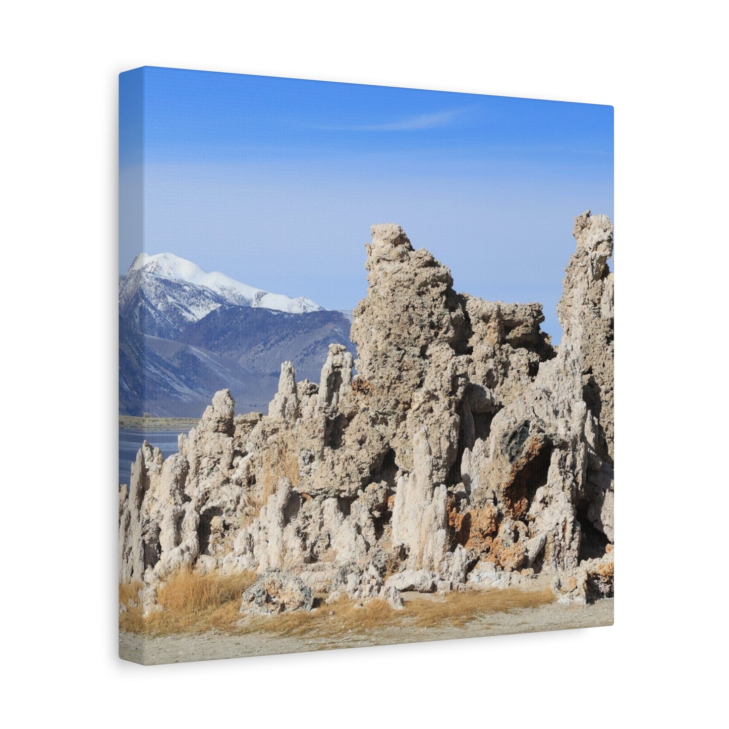 Tufa Towers of Mono Lake - Unique Frameless Canvas Wall Art