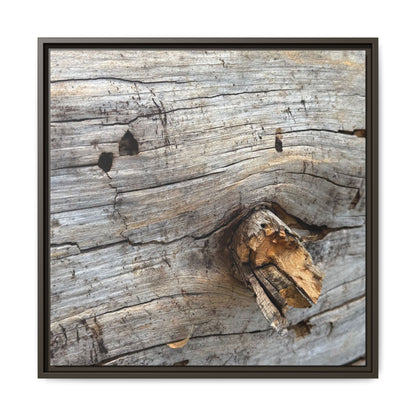 Weathered Wood Texture - Unique Stretched Canvas Wall Art - Art By Earth