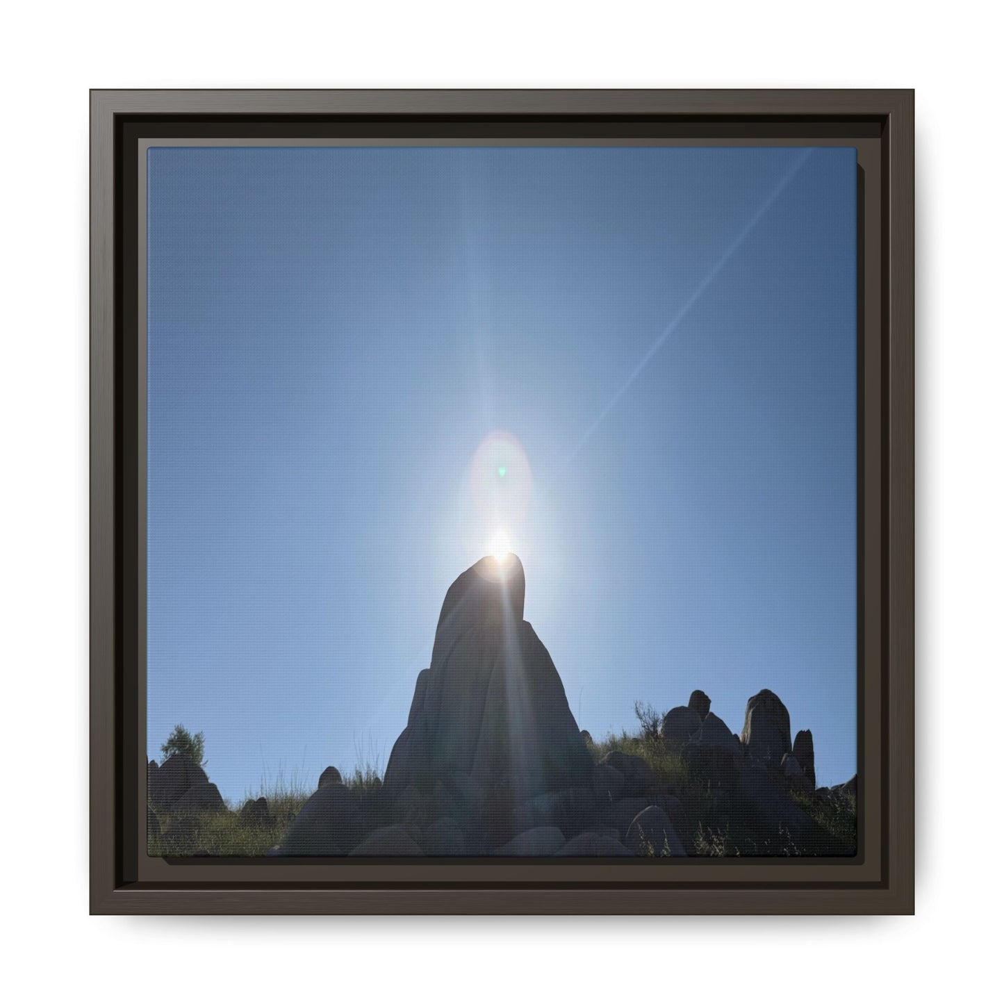 Sunburst - Unique Stretched Canvas Wall Art - Art By Earth