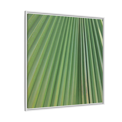 Emerald Rays - Unique Stretched Canvas Wall Art - Art By Earth