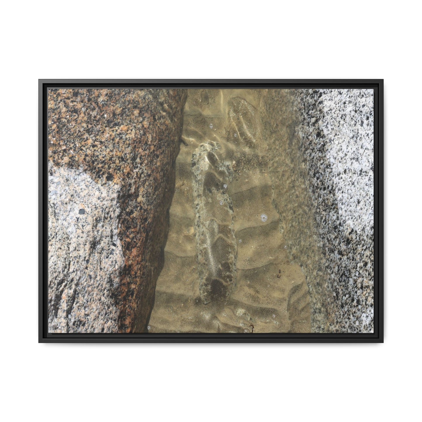Between Concrete Walls - Unique Stretched Canvas Wall Art - Art By Earth