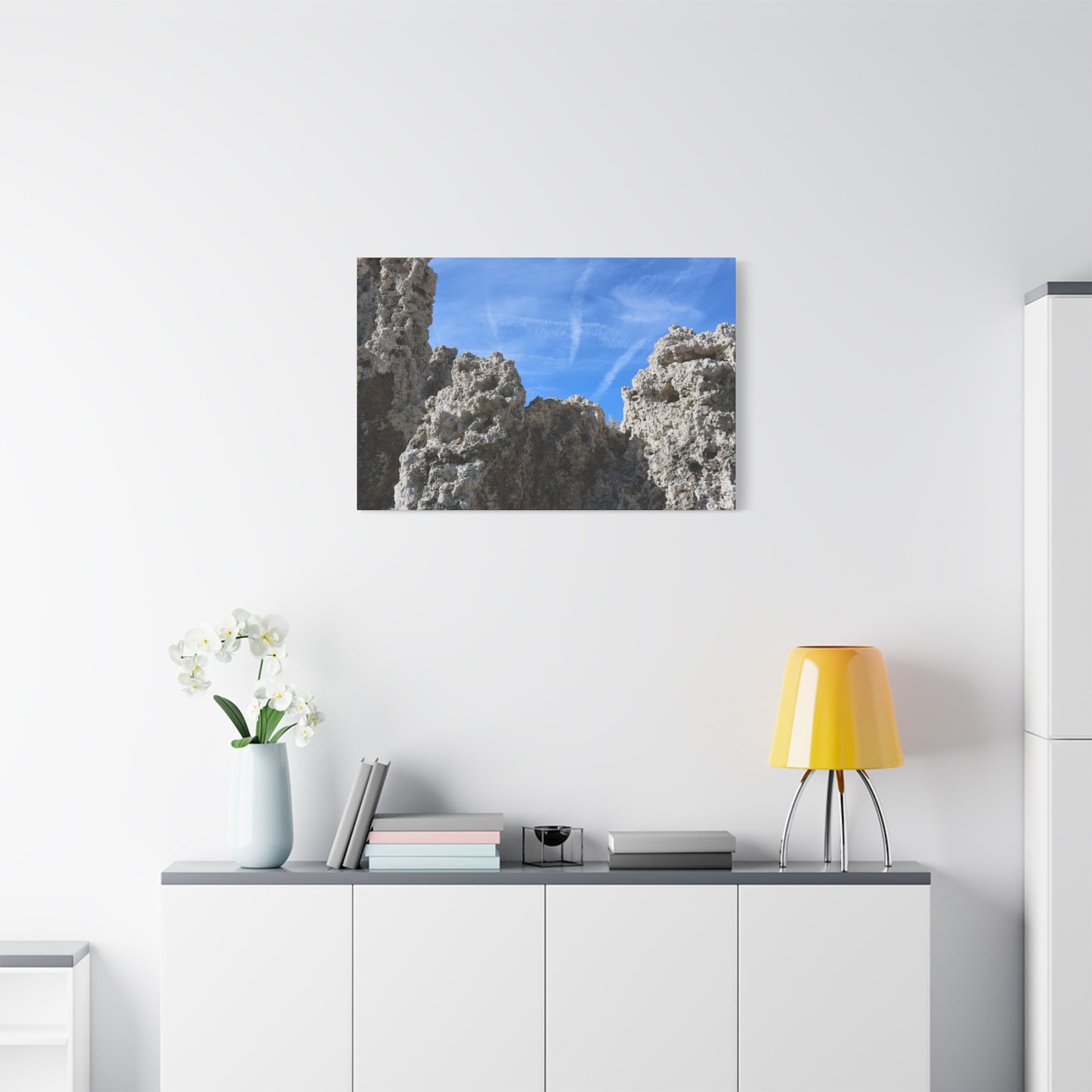 Towers of Stone - Unique Frameless Canvas Wall Art