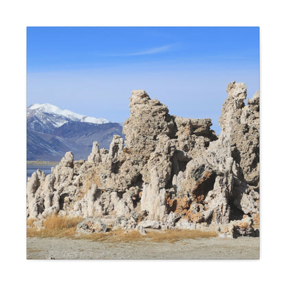 Tufa Towers of Mono Lake - Unique Frameless Canvas Wall Art