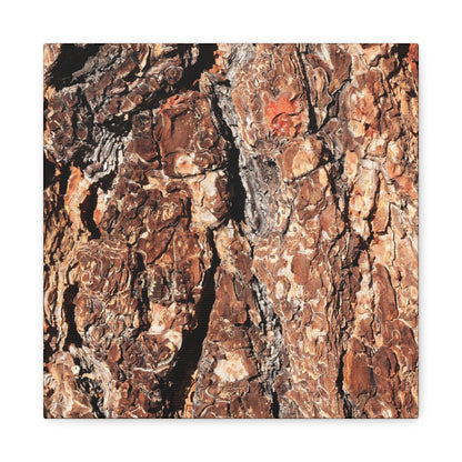 Russet Echoes - Unique Frameless Canvas Wall Art