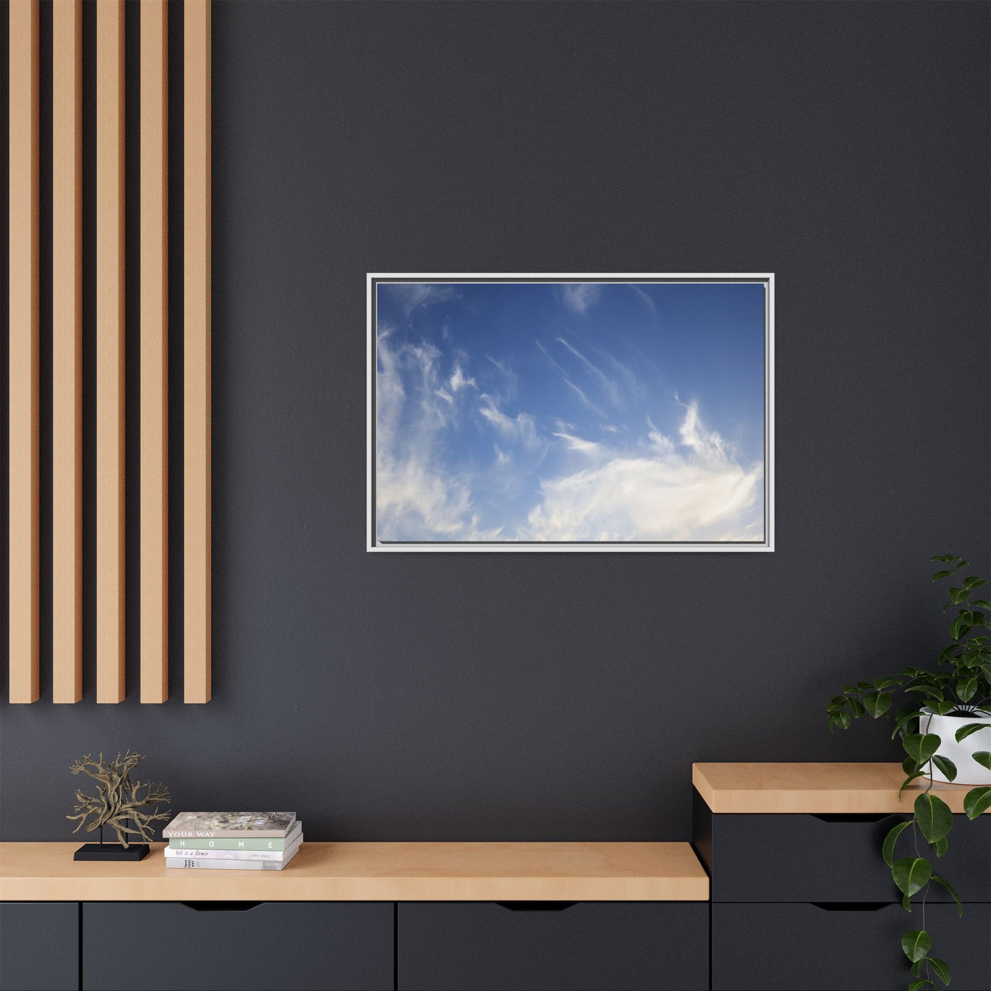 Whispers of Sky - Unique Stretched Canvas Wall Art - Art By Earth